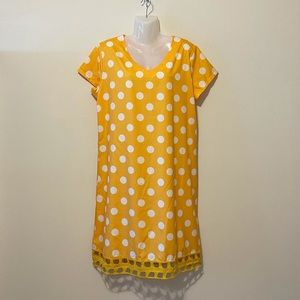 Yellow Polka Dot Dress